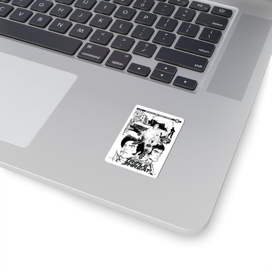 Triple Threat Comic Sticker