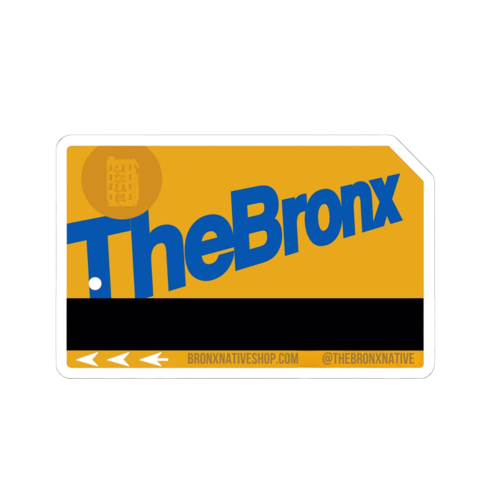 The Bronx Metrocard Sticker