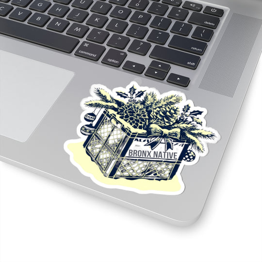 Milk Crate Holiday Sticker
