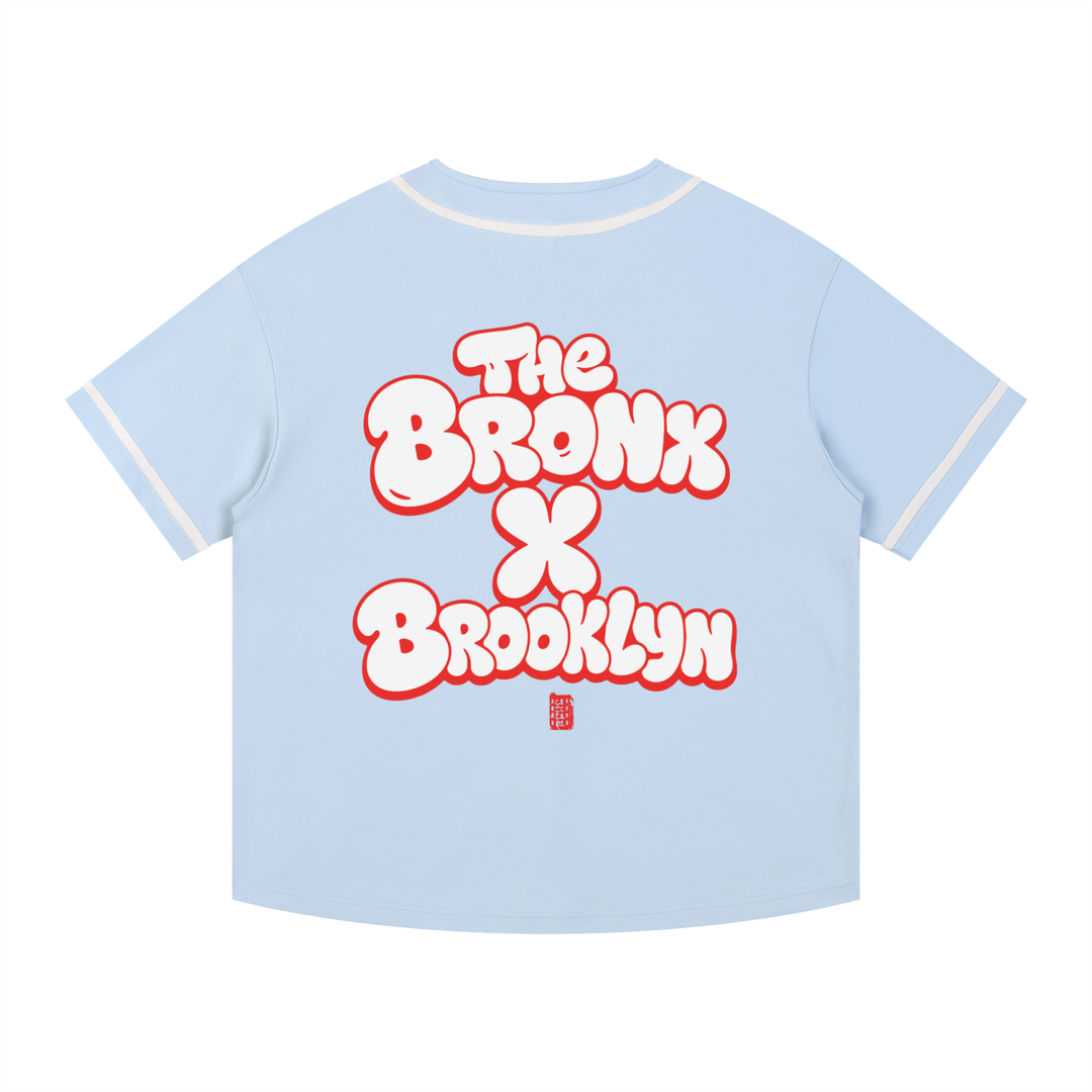 BX x BK 30th Anniversary Contrast Piped Jersey by Bronx Native — BX x BK 30th Anniversary Stadium Series product image
