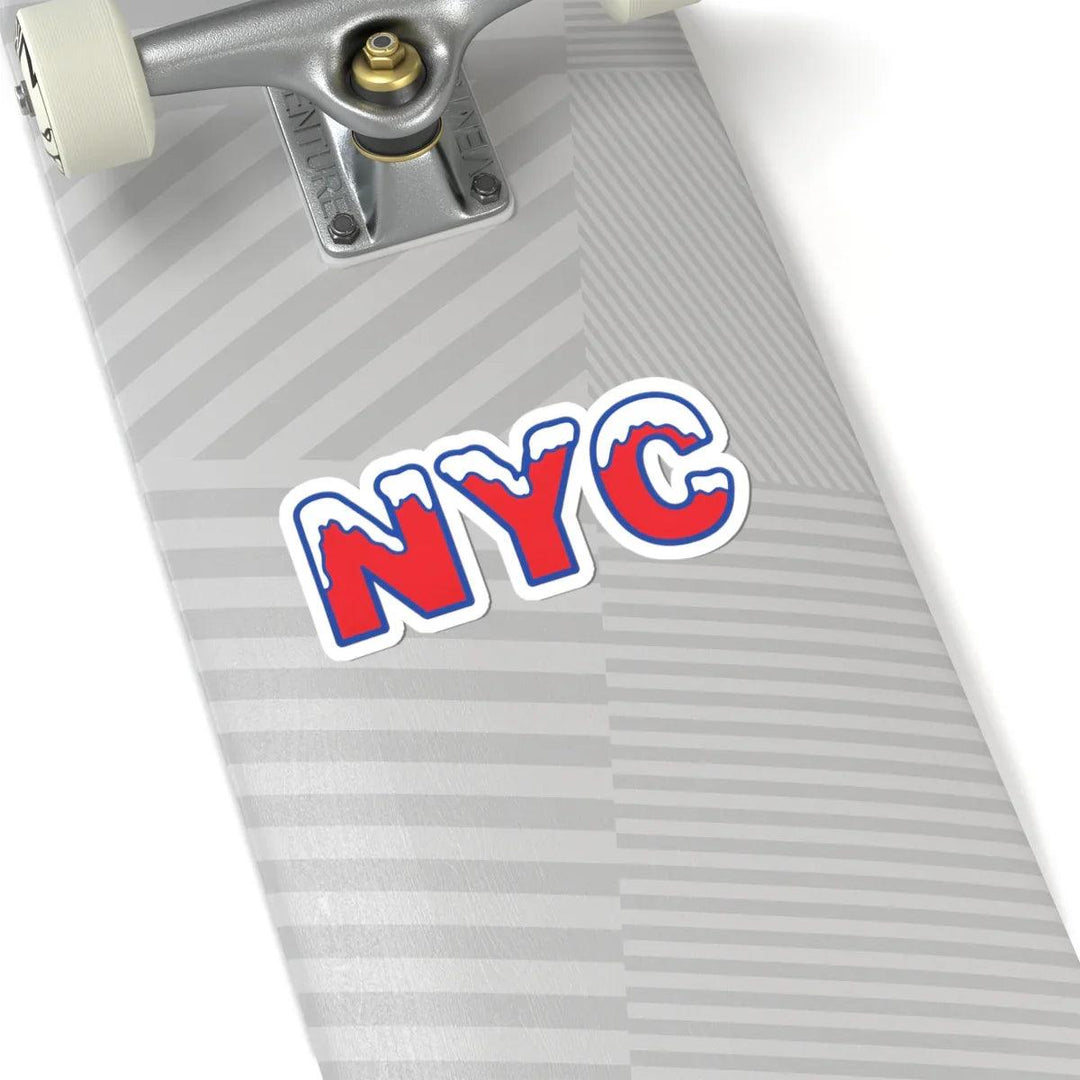 NYC Snow Bubble Sticker