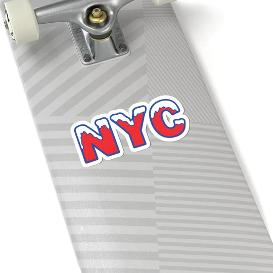 NYC Snow Bubble Sticker