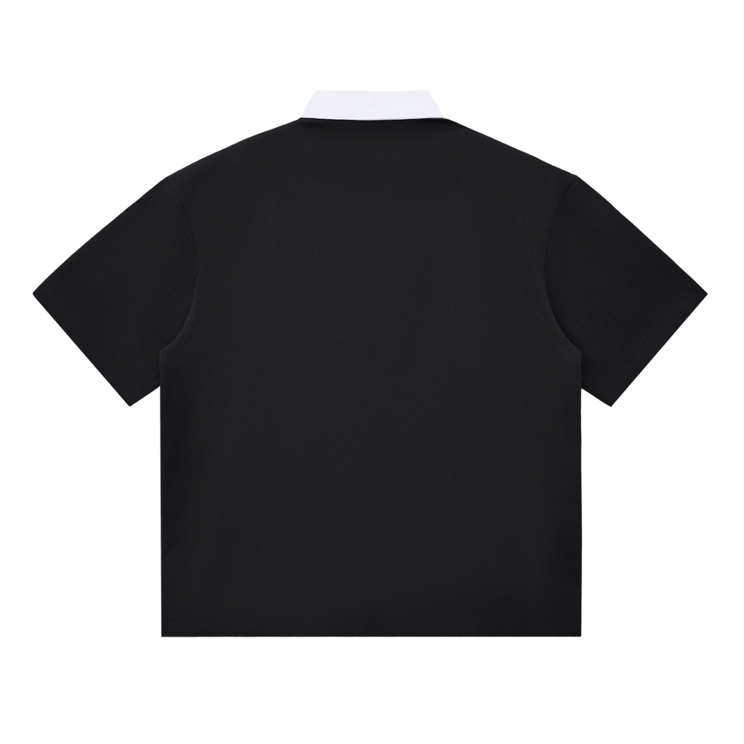 South Bronx University Essential Contrast Polo Shirt