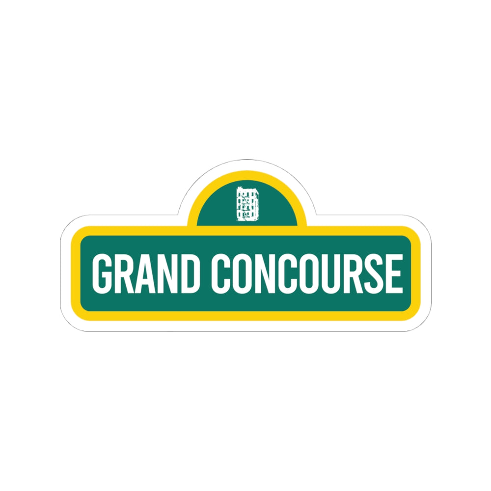 Grand Concourse, Kiss-Cut Stickers, Urban Decor, Laptop Stickers, Gift Ideas, Bronx Culture, City Love
