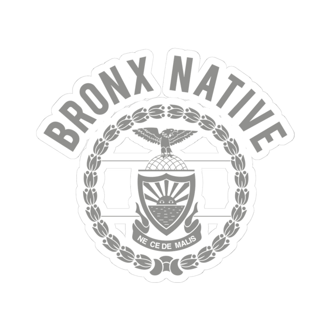 Bronx Native Crest (Silver) Sticker