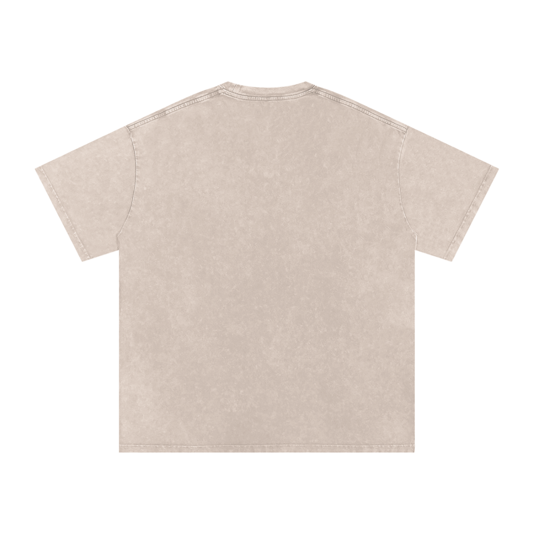 Pa'lante PR Edition Snow Washed Oversized Cotton T-Shirt