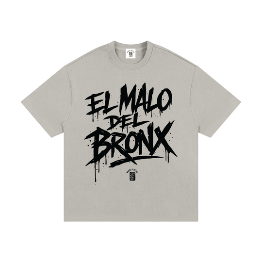 El Malo Del Bronx Essential Heavyweight Cotton T-Shirt by Bronx Native for New York summer