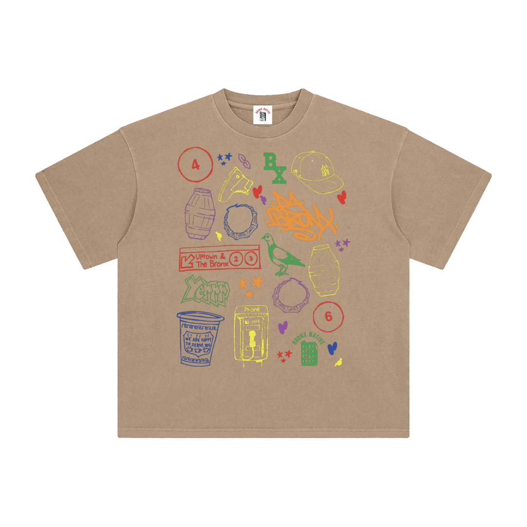 Enzyme Washed T-Shirt