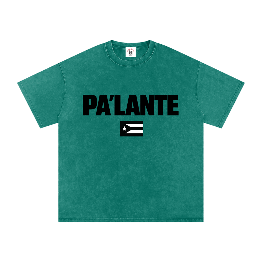 Pa'lante PR Edition Snow Washed Oversized Cotton T-Shirt
