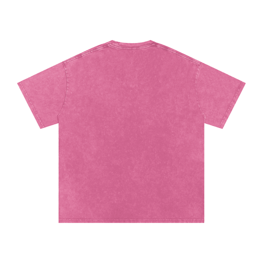 Bad Bunny Bowl Snow Washed Oversized Cotton T-Shirt
