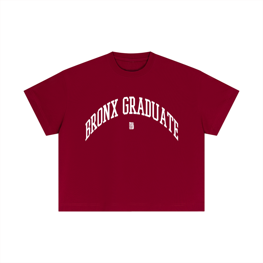 Bronx Graduate Essential Cotton Boxy T-Shirt