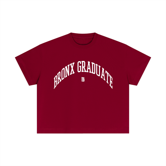 Bronx Graduate Essential Cotton Boxy T-Shirt