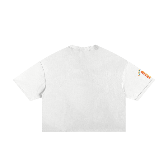 Classic Frayed Boxy Tee