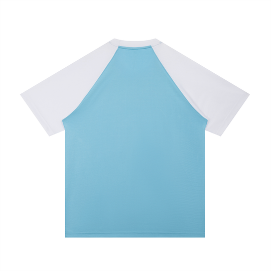 South Bronx University (SBU) Contrast Raglan Sleeve Mesh T-Shirt