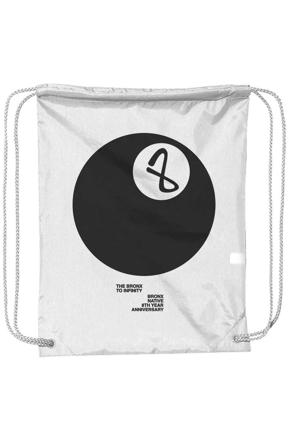 8-Ball 8-Year Anniversary Drawstring Pack with DUROcord