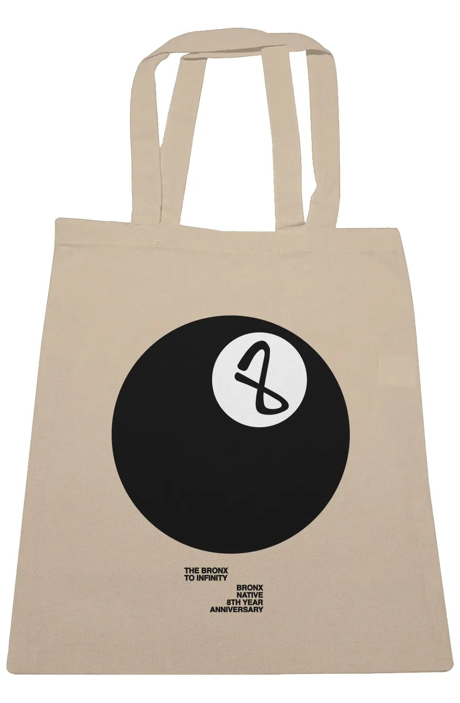 8-Ball 8-Year Anniversary Large Canvas Tote