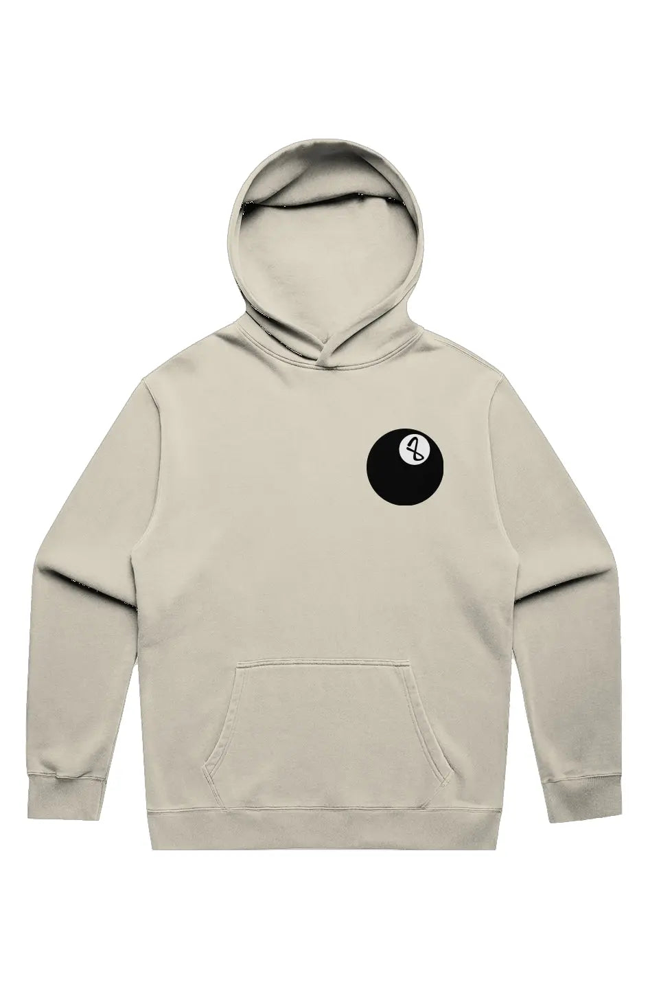 8-Ball 8-Year Anniversary Mens Relax Faded Hoodie