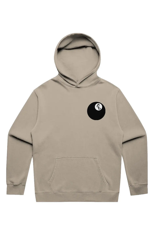 8-Ball 8-Year Anniversary Mens Relax Faded Hoodie