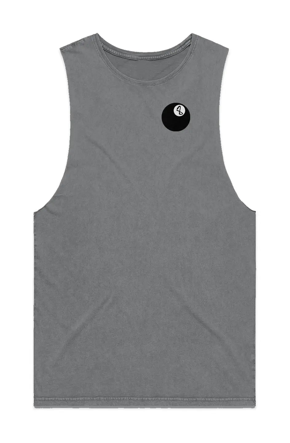 8-Ball 8-Year Anniversary Mens Stone Wash Barnard Tank 