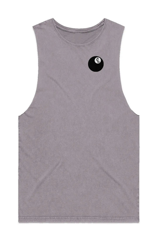8-Ball 8-Year Anniversary Mens Stone Wash Barnard Tank 