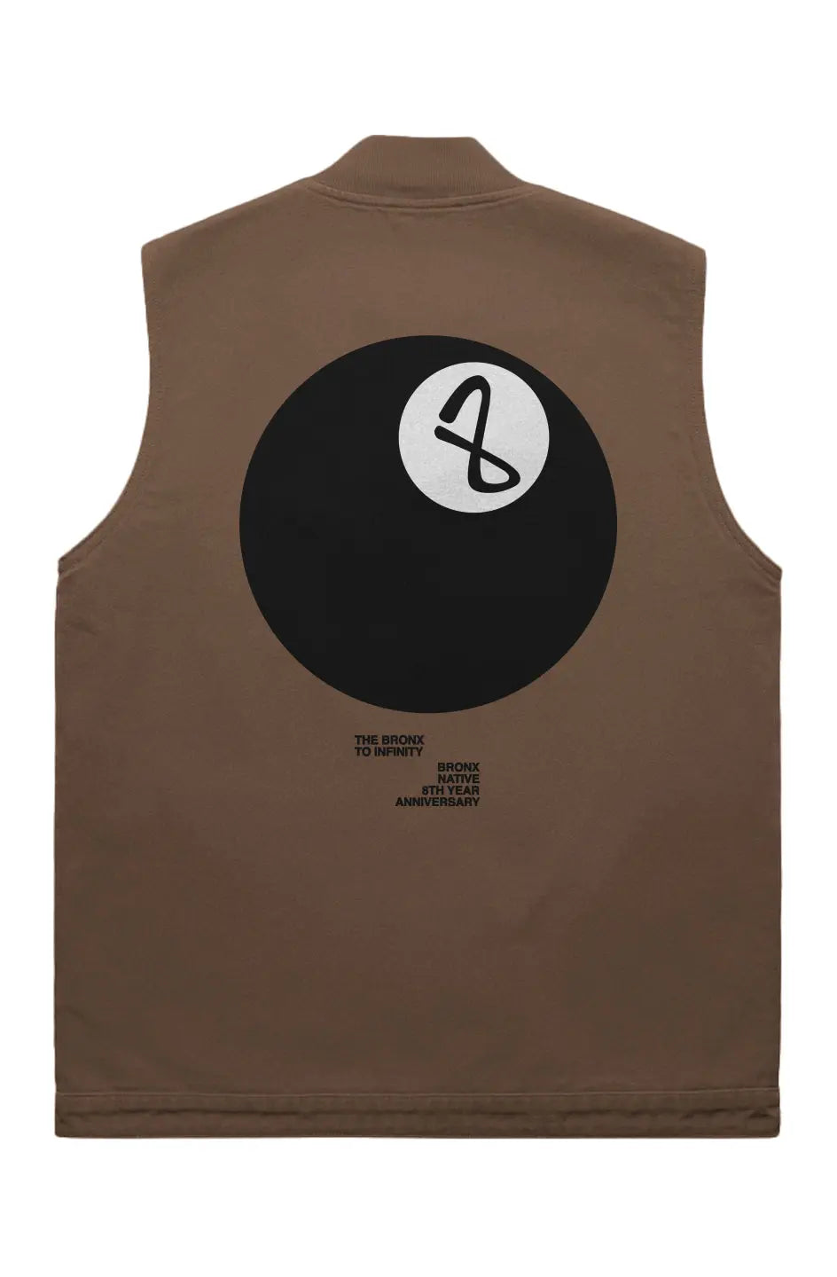 8-Ball Bronx Native 8-Year Anniversary Canvas Heavy Vest