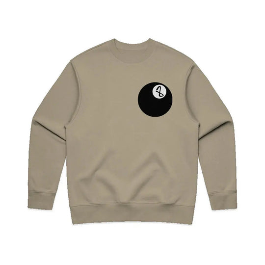 8-Ball Mens Heavy Crew