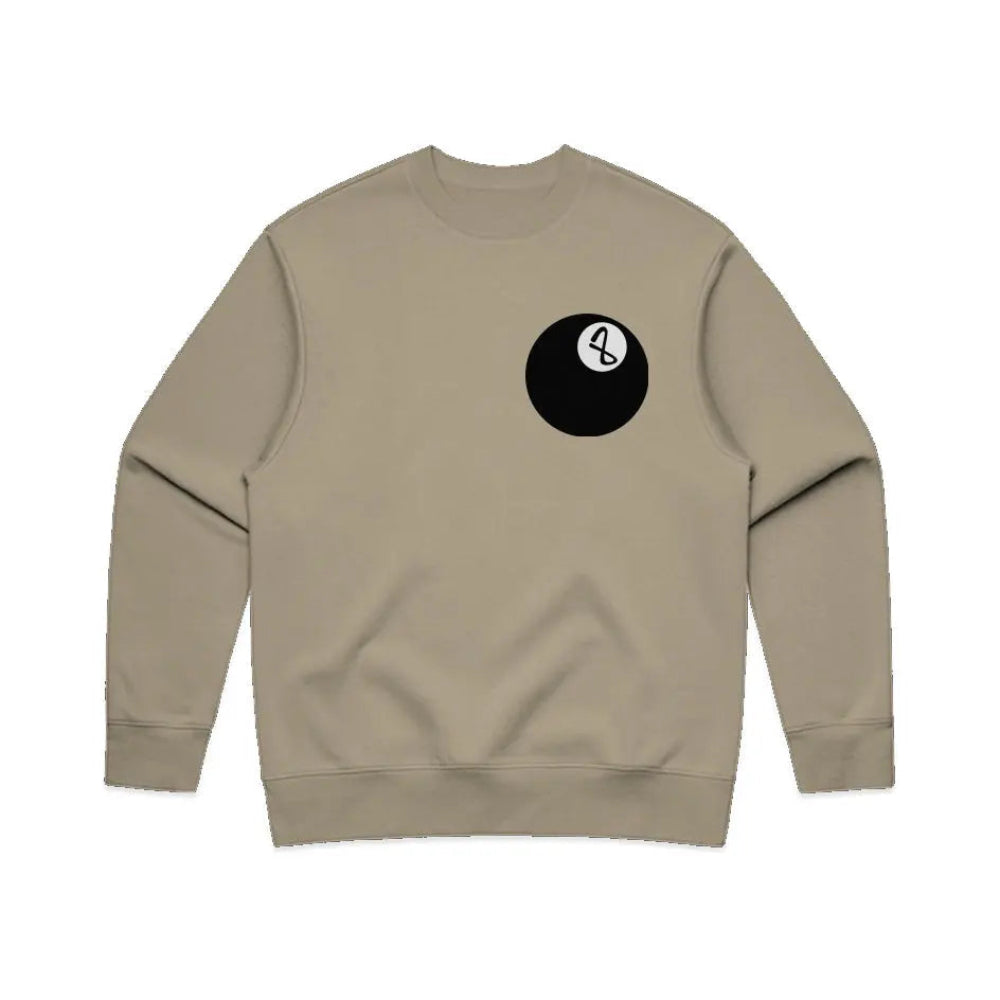 8-Ball Mens Heavy Crew