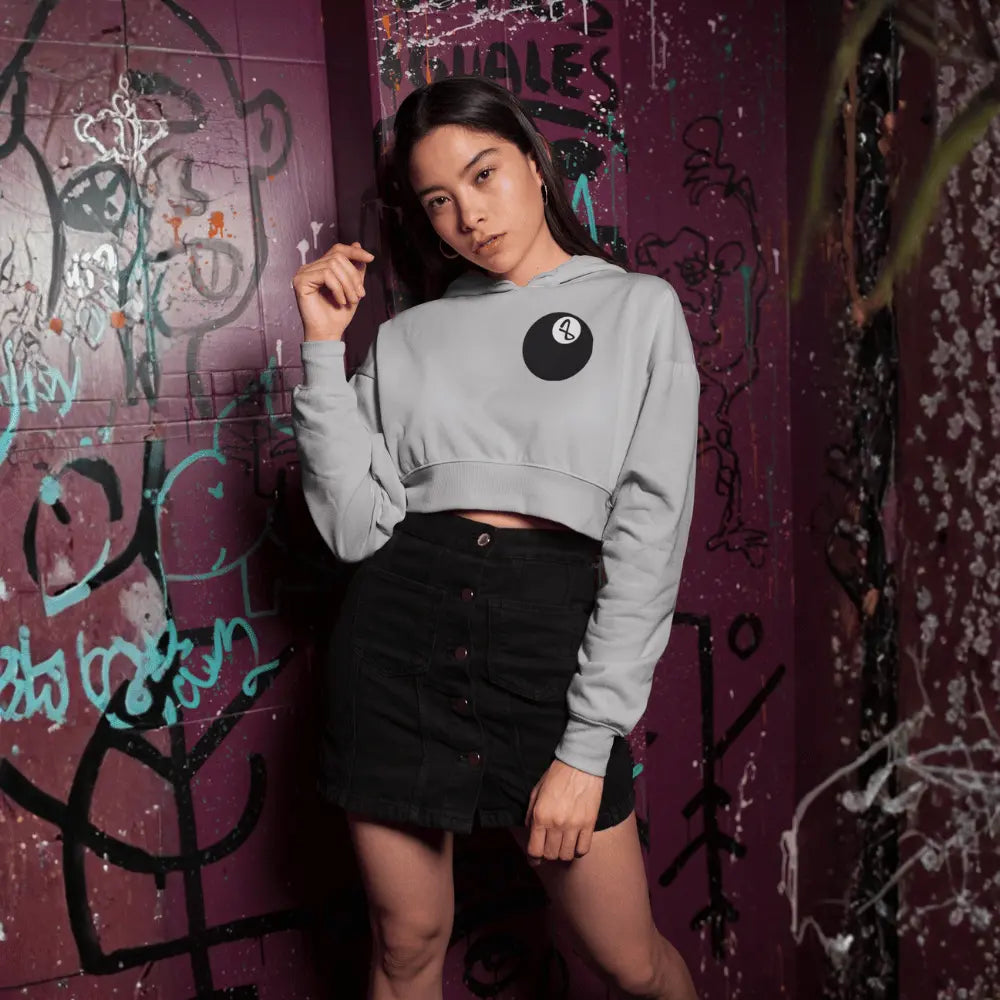 8-Ball Womens Cropped Crew Apliiq