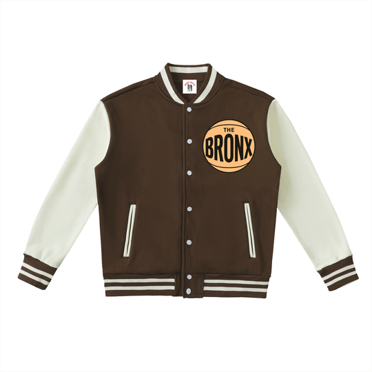 Bronx Basketball 2026 Finals Lim. Edition Two-Tone Fleeced Varsity Jacket product image 1 of 2 by Bronx Native