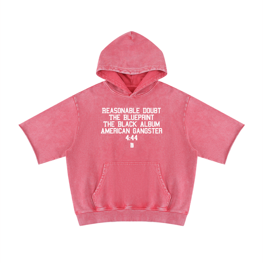 BX x BK 30th Anniversary Mineral Wash SS Hoodie by Bronx Native — BX x BK 30th Anniversary Stadium Series product image