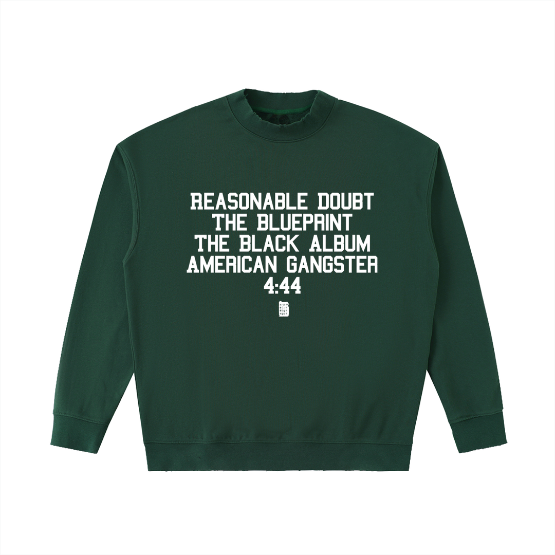 BX x BK 30th Anniversary Drop-Shoulder Crewneck by Bronx Native — BX x BK 30th Anniversary Stadium Series product image