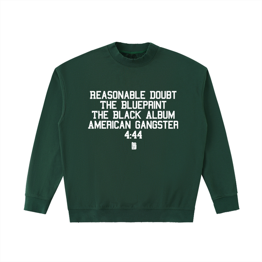 BX x BK 30th Anniversary Drop-Shoulder Crewneck by Bronx Native — BX x BK 30th Anniversary Stadium Series product image