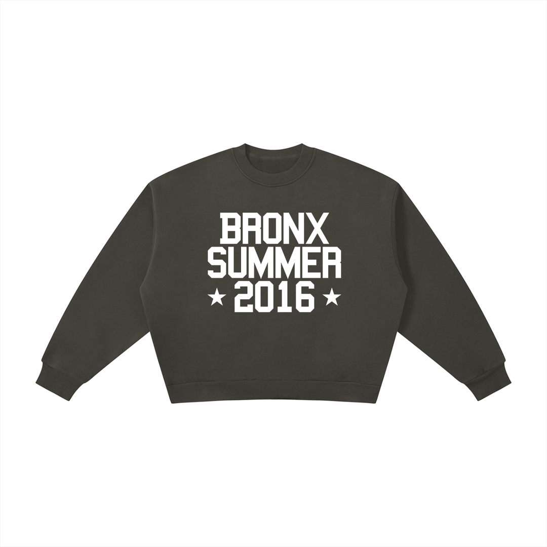 Bronx Summer Boxy Fleece Crewneck by Bronx Native — Summer Collection product image