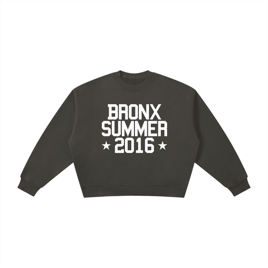 Bronx Summer Boxy Fleece Crewneck by Bronx Native — Summer Collection product image