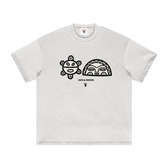 Sun & Mooon PR Edition Heavyweight Earth Tone T-Shirt by Bronx Native