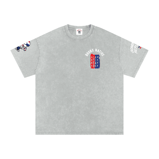 Dominican Made BXN Lim. Ed. Snow Washed Tee by Bronx Native