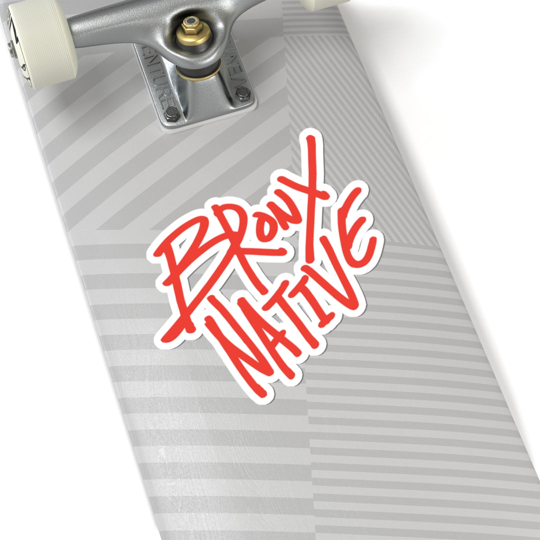 Bronx Native Graffiti Sticker (Red)