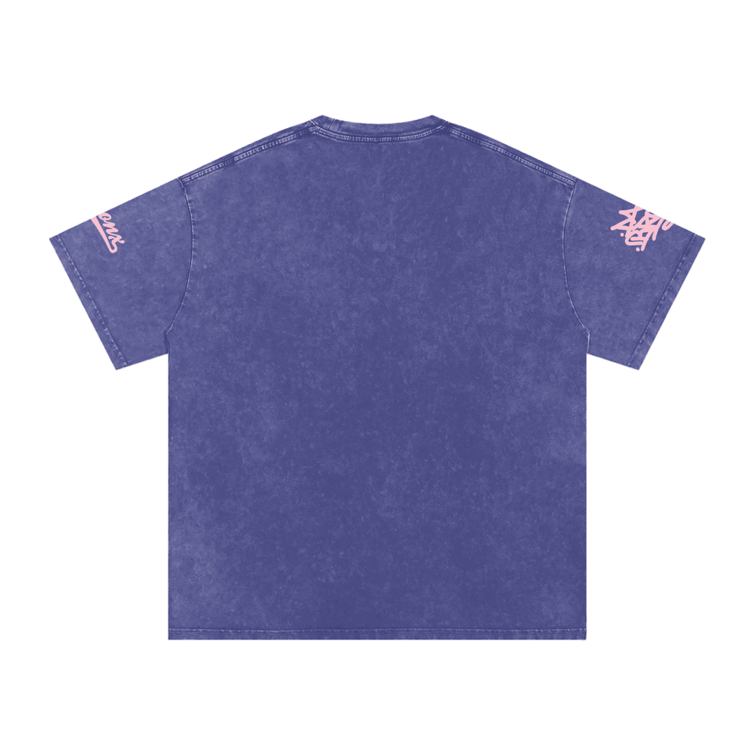 El Bronx Snow Washed Oversized Cotton T-Shirt Alt Colorway by Bronx Native for New York summer