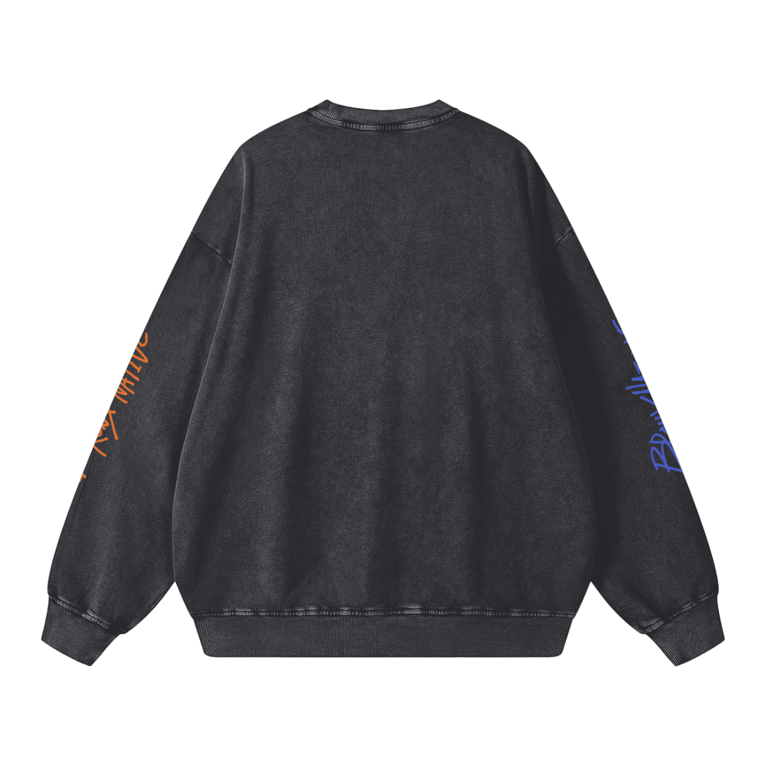 完売品！UNDSCALLOPEEMBROIDERY OVERSIZESHIRT Bronx Basketball 2026 Playoff Edition Snow Washed Oversized