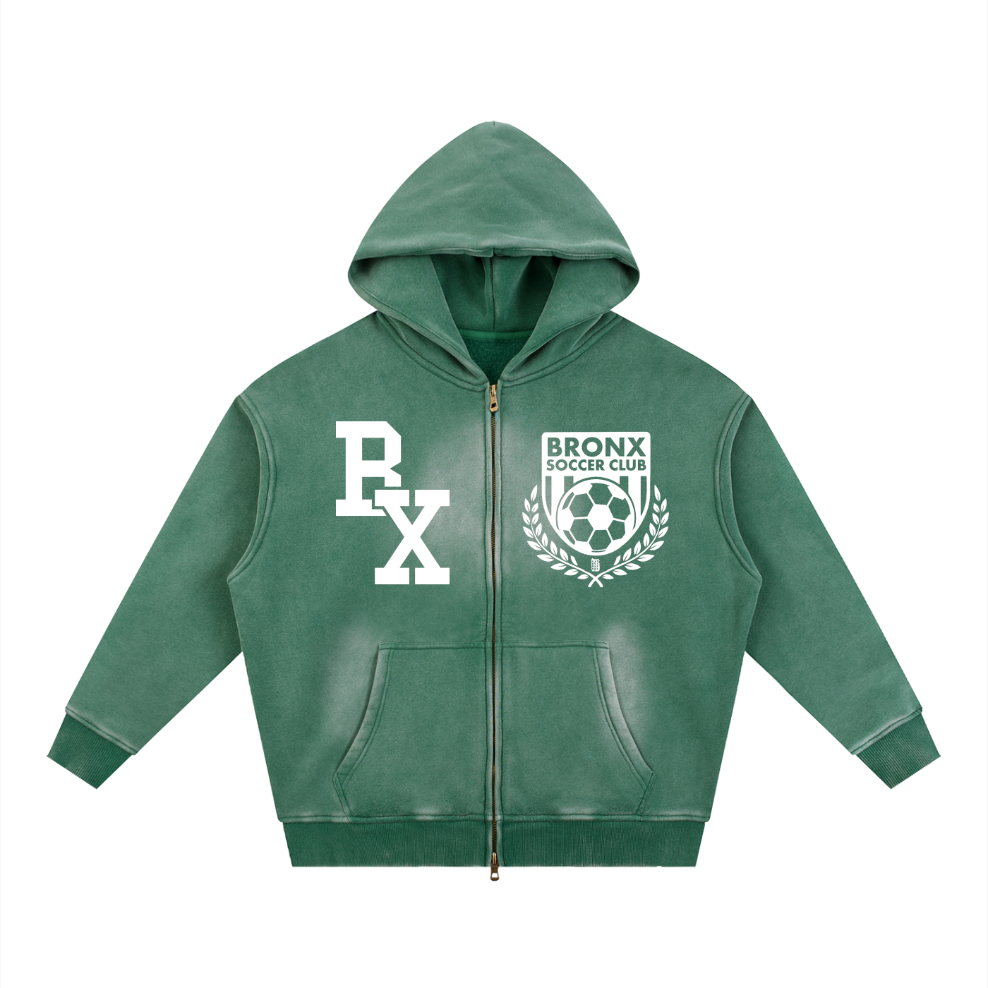 Bronx Soccer Club Sunfade Hoodie | Bronx Native – Bronx Native Shop