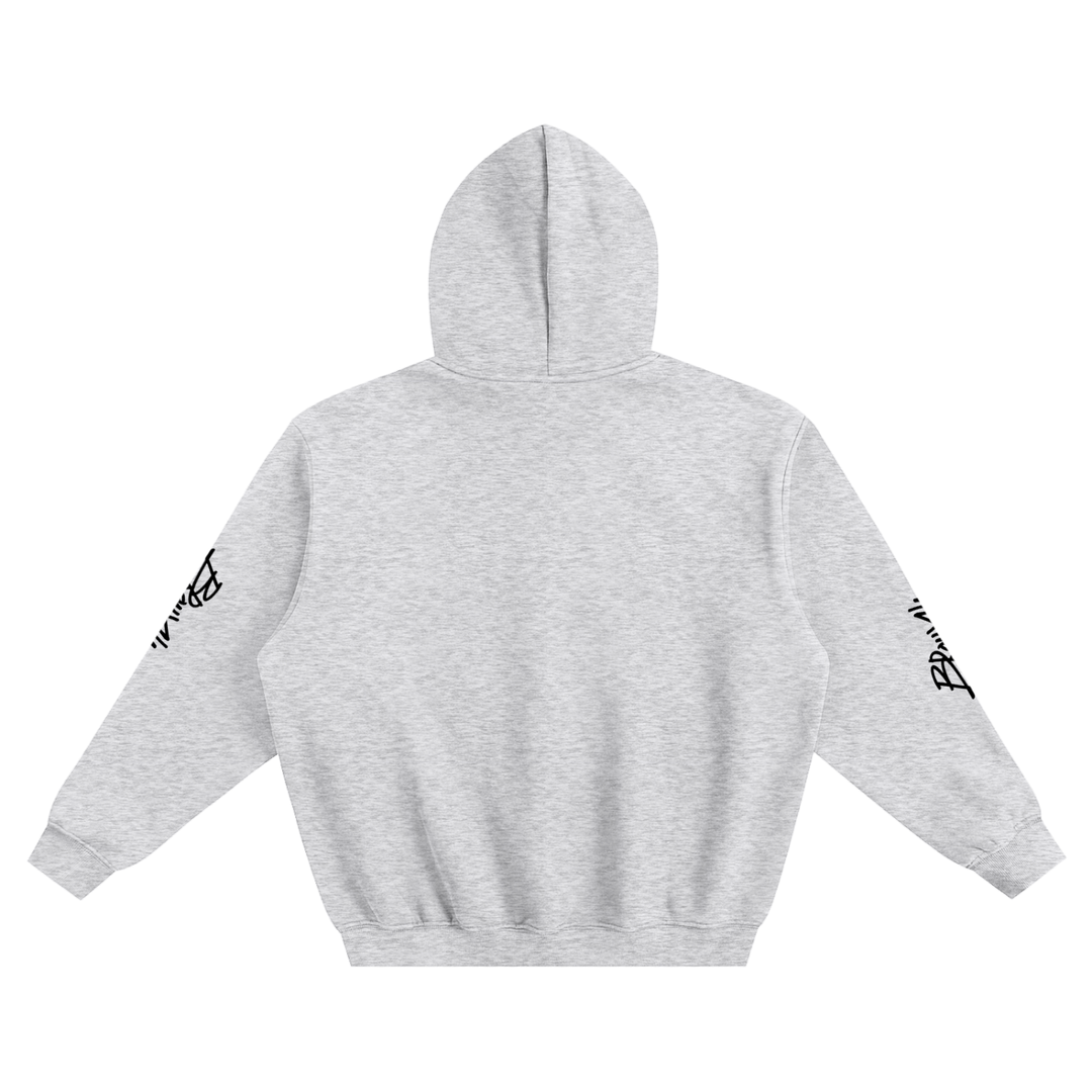 Fleeced Boxy Hoodie