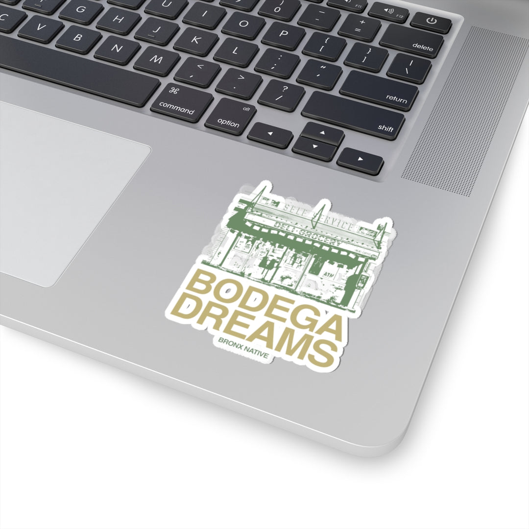 Bodega Dreams Sticker (Green & Gold)