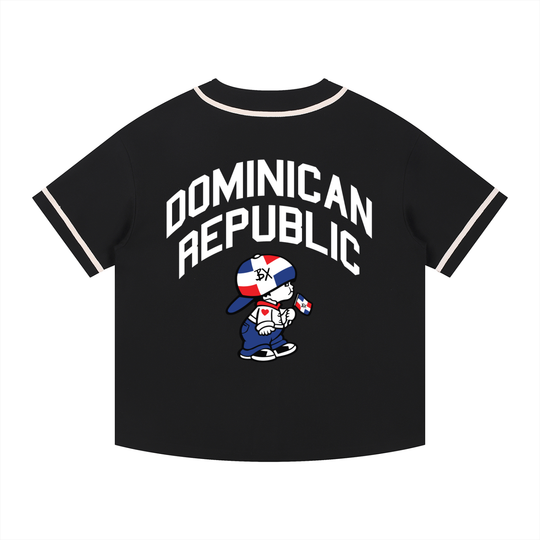 DR Contrast Piped Button-Up Jersey