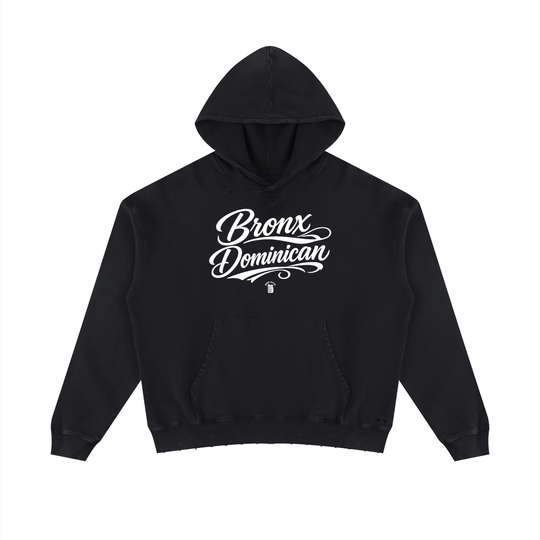 DR Unisex Mineral Wash Distressed Hoodie