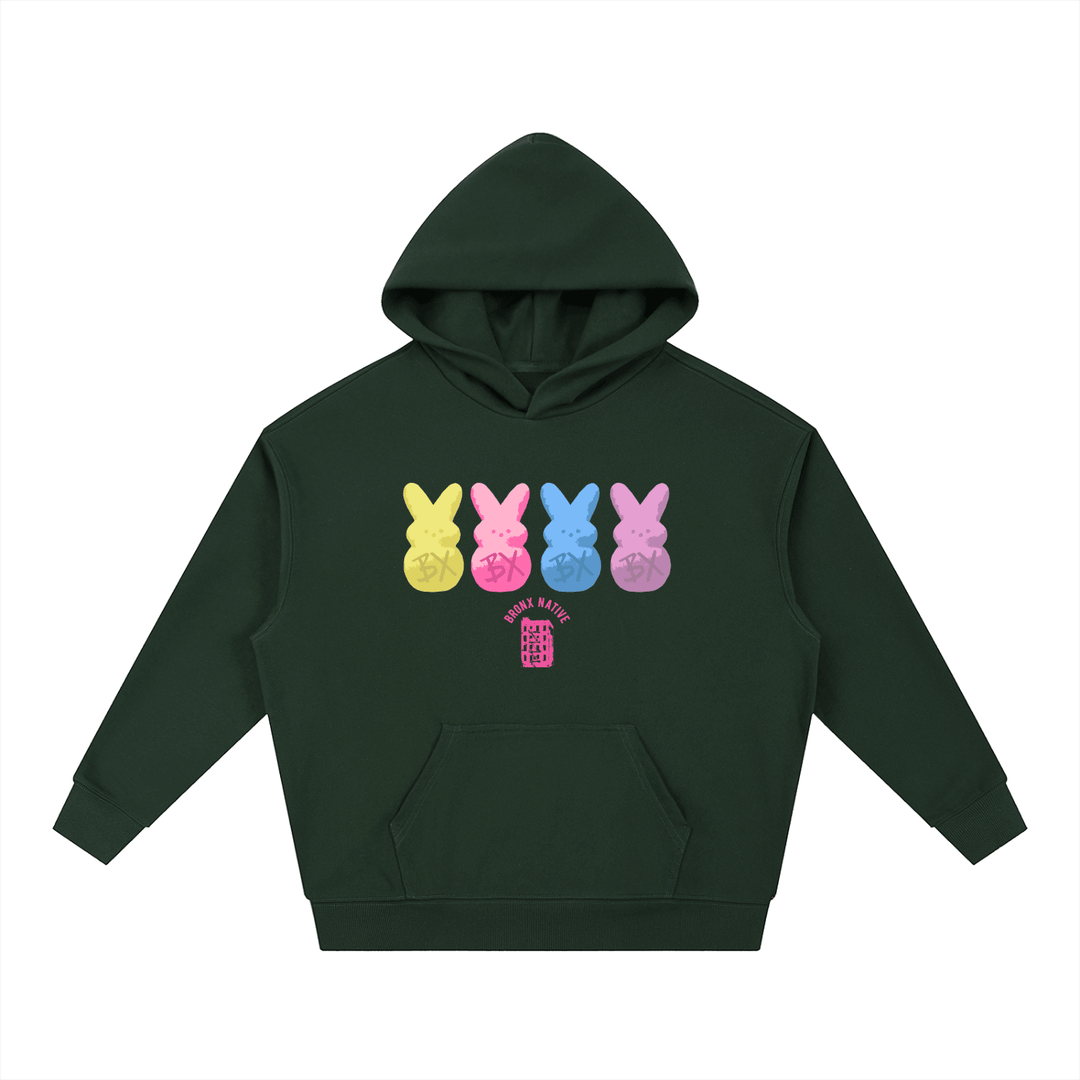 Essential Boxy Heavyweight Drop-Shoulder Hoodie by Bronx Native for New York summer