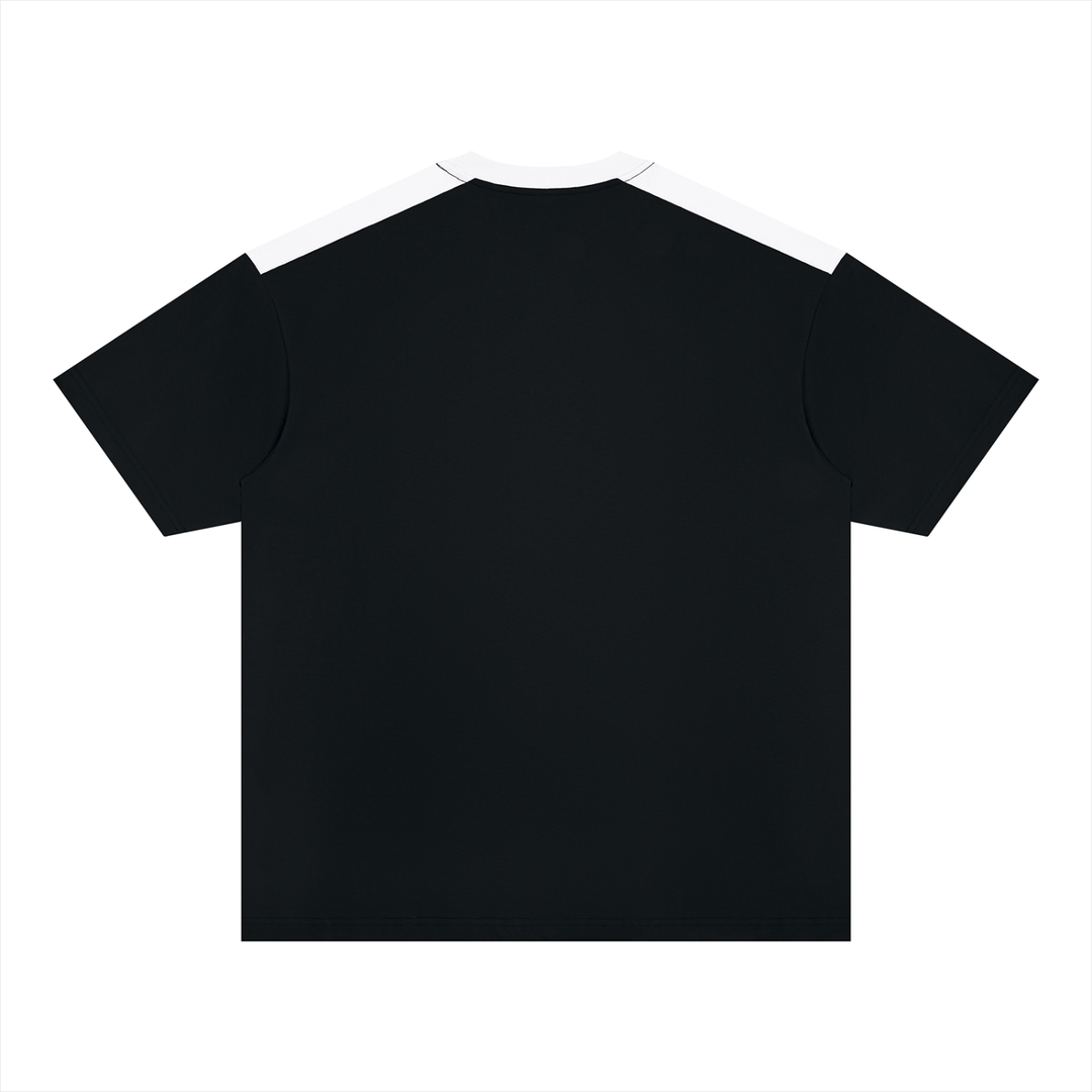 Unisex Color Block Loose T-Shirt