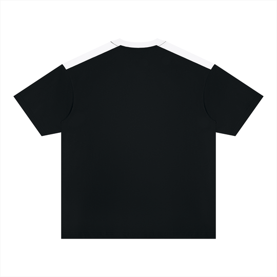 Unisex Color Block Loose T-Shirt