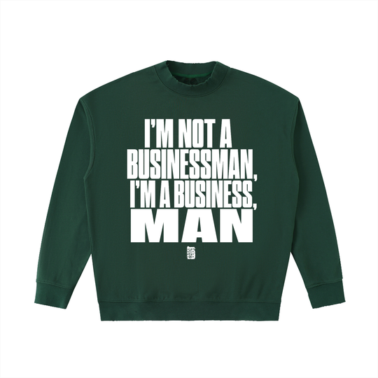 JZ x BX Takeover Drop Shoulder Crewneck Sweatshirt