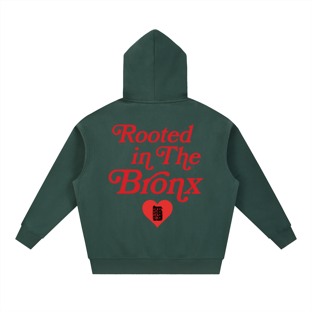 Rooted in the BR❤️NX Essential Oversized Boxy Fit Fleece Hoodie