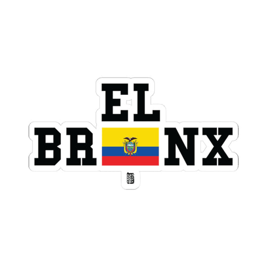 El Bronx Ecuador Flag Sticker Printify